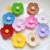 5Pcs Resin Flowers DIY Accessories Flat Back Blooms Ornaments for Jewelry Hair Accessories DIY Craft Projects