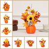 Foam Simulation  Pumpkin Flowers Fake Plant Halloween Pumpkin  Party Decor