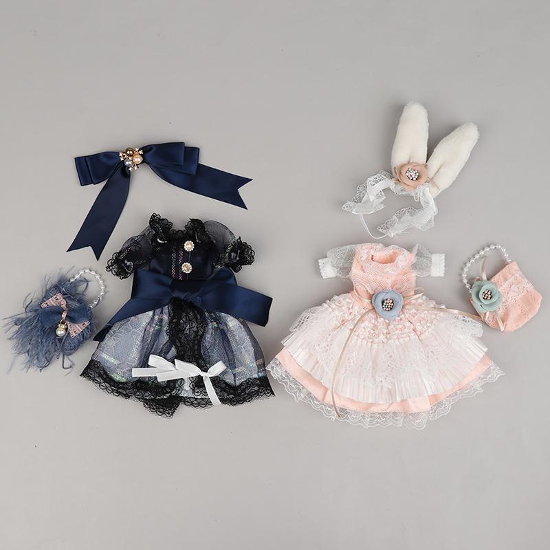 1/6 BJD Doll Clothes Girl Dress Fashion Sling Pleated Skirt Lolita Student Wear Doll Clothes Fits 30cm 1/6 BJD SD 13 Blyth Doll