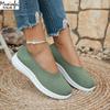 Fashion Women's 2025 Summer New Shallow Mouth Flat Bottom Women's Casual Single Shoes Large Size Ultra Light Women's Shoes Sale