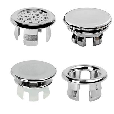 Kunststoff Spülbecken Überlaufabdeckung für Küche Badezimmer Badewanne Spülbecken Runder Ring Überlaufabdeckung Waschbecken Runder Überlaufring Stopfen