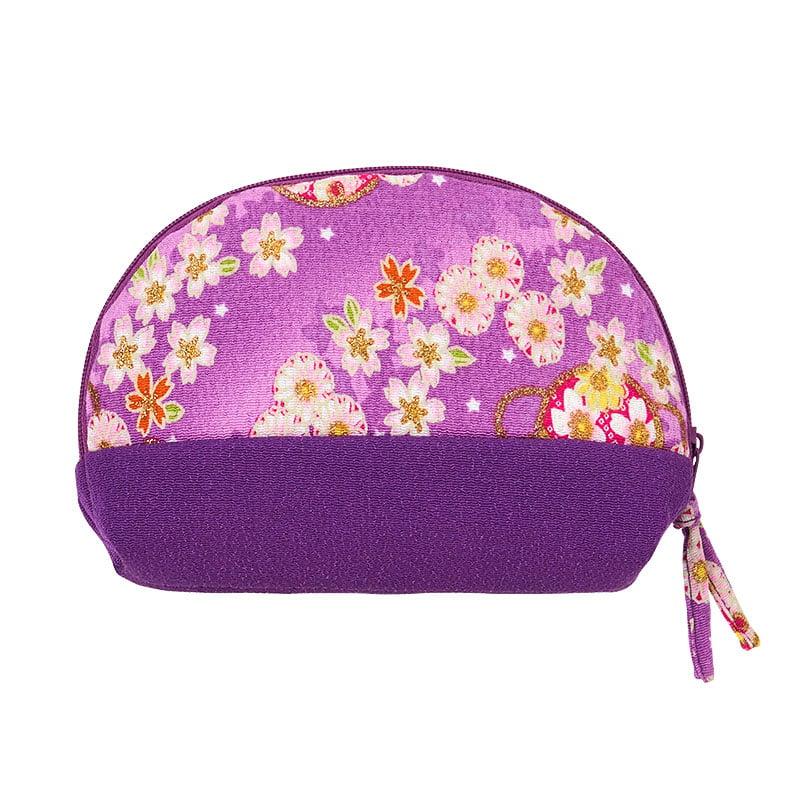 Sanrio KUROMI Pouch ( Japanese Style Face ) Japan NEW