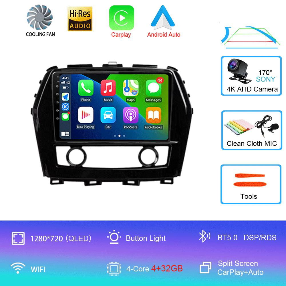 

Автомобильное радио Android 14 Carplay 8Core для Nissan Maxima A36 2015 2016 2017 2018 2019 2020 GPS Мультимедиа 2 Din Плеер Стерео Видео