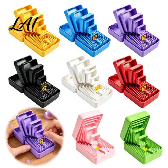 Interaktive Geschenkboxen für Kinder 3D-gedruckte verschachtelte Überraschungsbox mehrschichtige Box-in-Box Streich 67 Geburtstags-Scherzgeschenke Freunde Wiederverwendbar scharniert Geburtstag