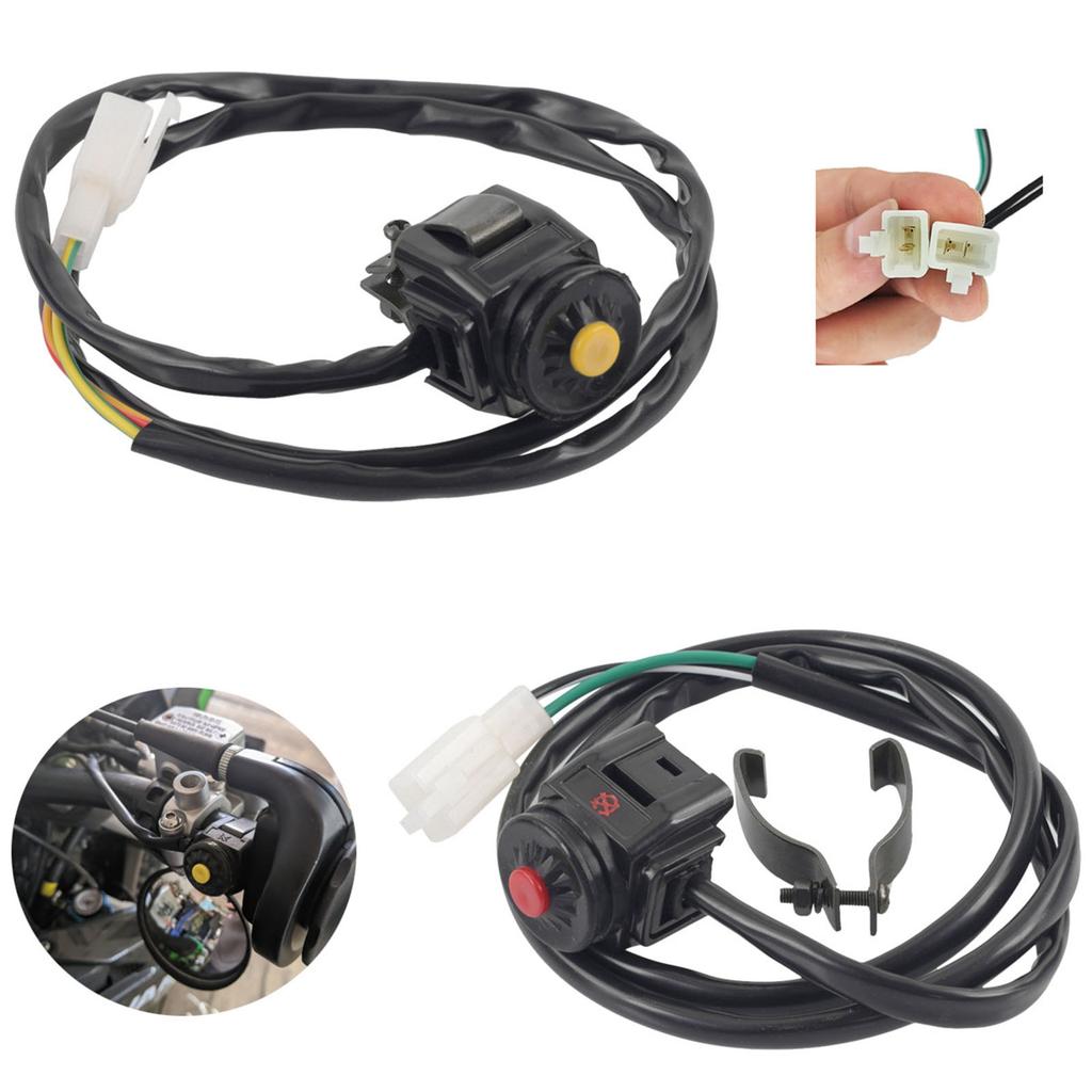 Weatherproof Motorcycle Starter Switches For Riding Easy Installation Switches Easy Installation