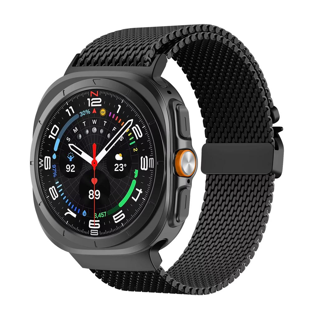 Parachute Buckle Straps for Samsung Galaxy watch ultra 47mm belt milanese loop bracelet correa Galaxy watch 7 ultra 47mm band