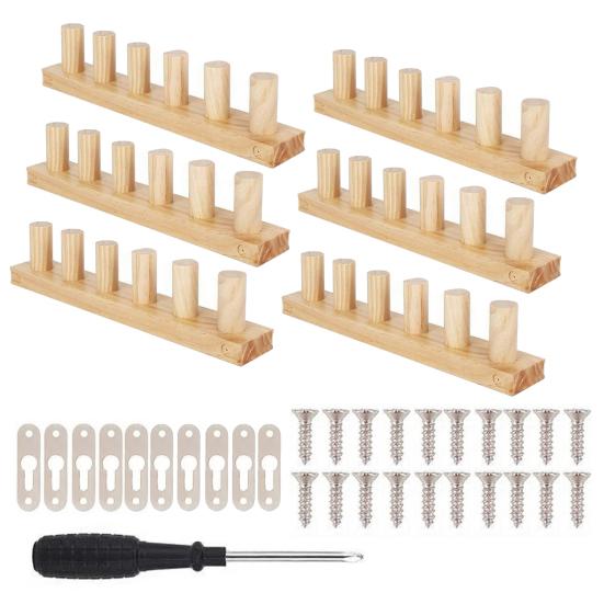 

Толстая пряжа Вязальный станок Многоразовая деревянная рама Регулируемый станок Начинающие DIY Вязальный станок для толстой пряжи Одеяла Рукоделие 180cm