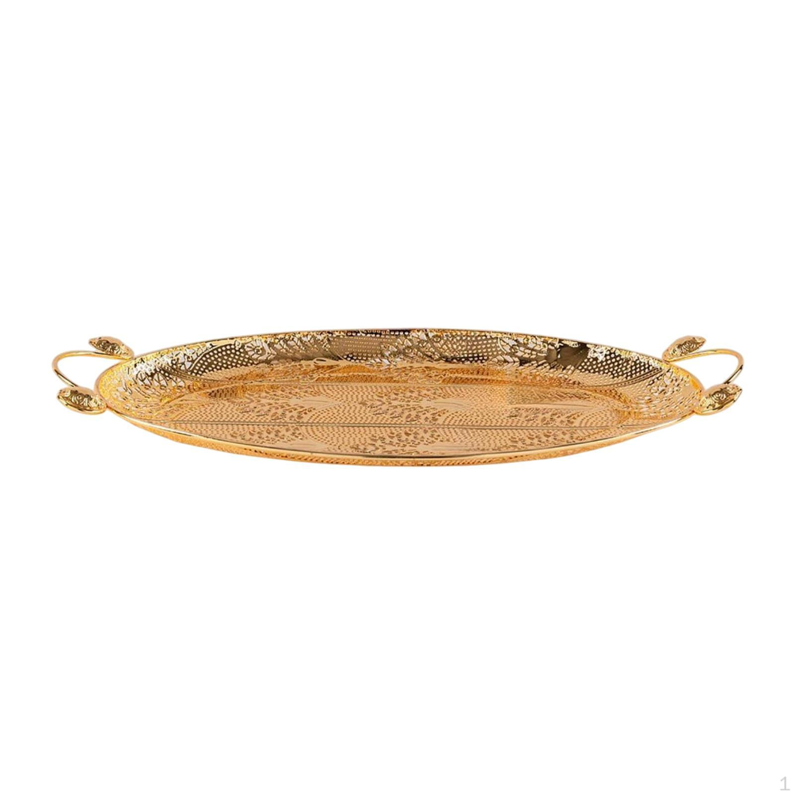 

Декоративный поднос для закусок и десертов дома или на мероприятиях 51.5cmx30cmx5cm