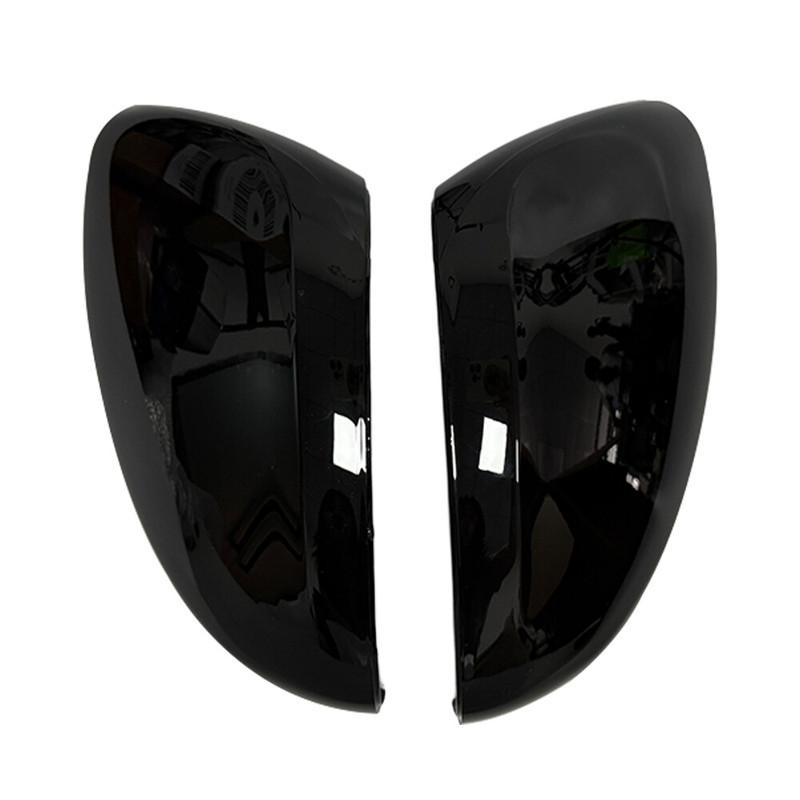 For Peugeot 208 2008 -2025 ABS Car Rearview Side Mirror Cover Wing Cap Exterior Door Housing Shell Trim Replacement