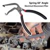 Car Bolt Cutters Electrical Connector Fuel Pipe Electrical Disconnect Removal Pliers 65 Degree Multipurpose Repair Tool