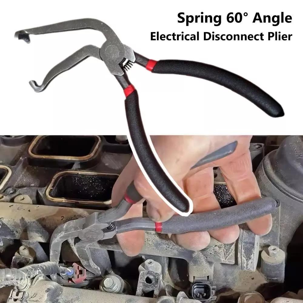 Car Bolt Cutters Electrical Connector Fuel Pipe Electrical Disconnect Removal Pliers 65 Degree Multipurpose Repair Tool