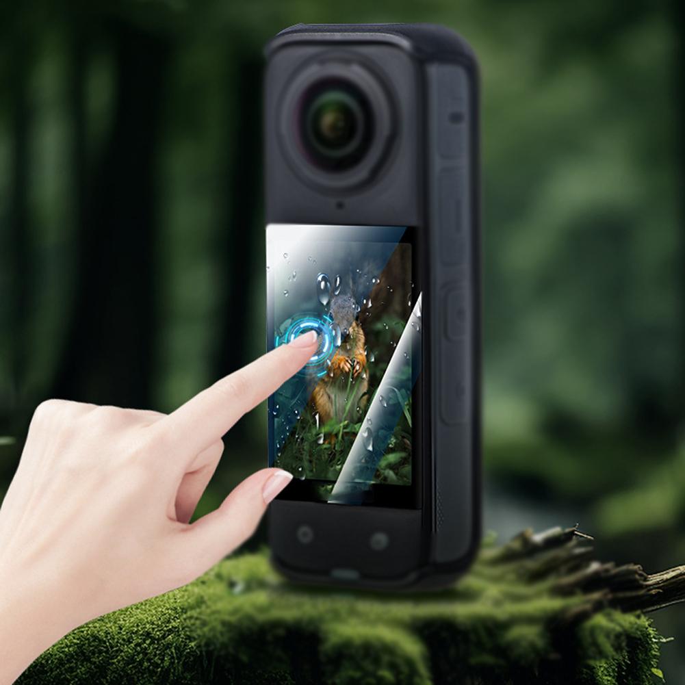 For Insta360 X5 Tempered Glass Screen Protector - HD, Explosion-Proof Two-Piece Sports & Action Video Cameras Accessories