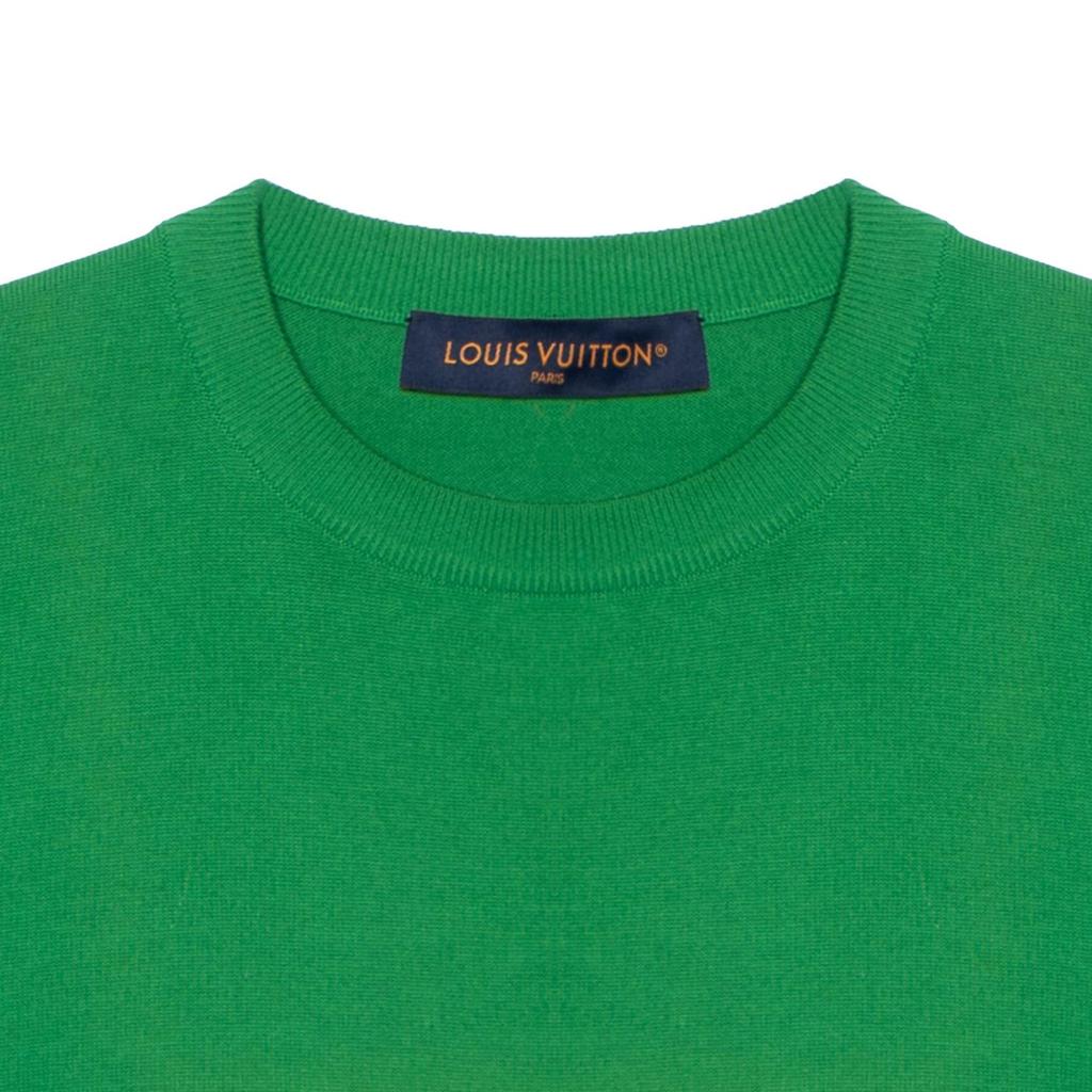LOUIS VUITTON SS24 T Shirt Men's Green 1AFIU3