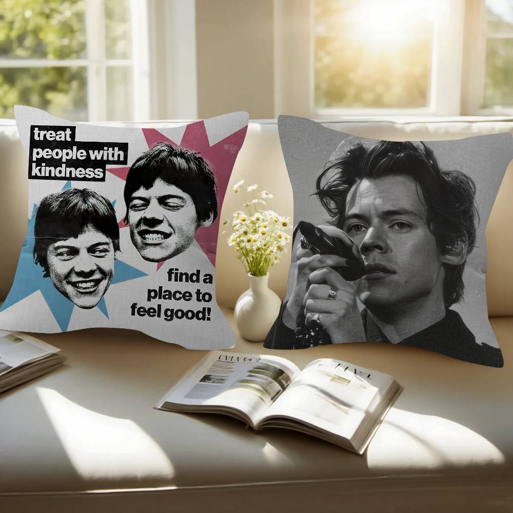 Singer harris styles Stitch Lucky Dragon pillow cover sofa cushion cover home room decoration children gift