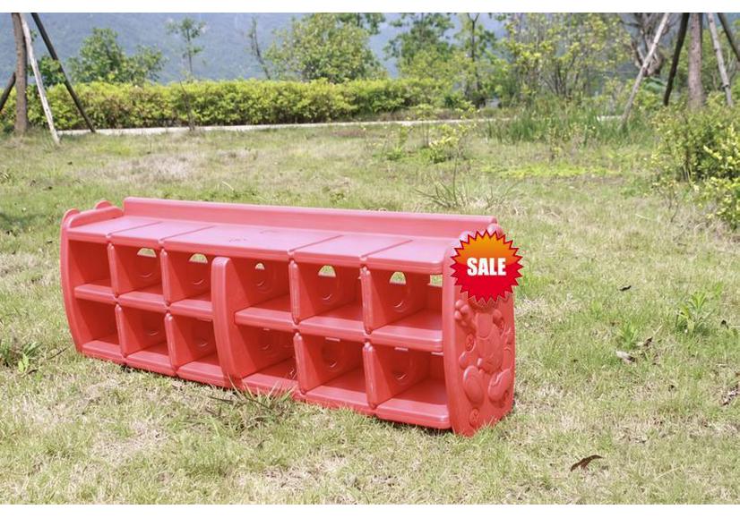 Plastic Children's Shoe Storage: Thomas Rack for Kindergarten, Parent-Child Centers & Toy Organization