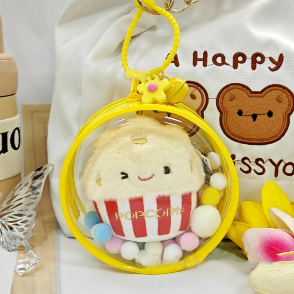 Silicone Lanyard Plush Doll Outgoing Bag Dust-proof Doll Storage Bag  Children Gift