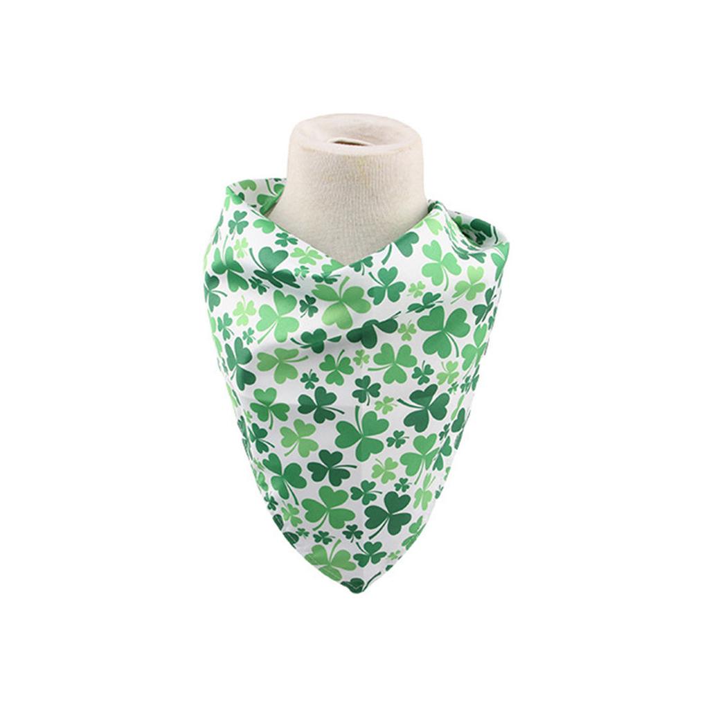Pet Dog StPatricks Bandannas Scarf Collar Festival Party Props Bandanas Collar Scarf Dogs Costume Carnival Supplies