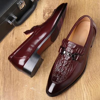 Fashion Luxury Men Leather Shoes Fashion Wedding Party Shoes Luxury Men Designer Business Flats Shoes Large Size 2025 New Rty6