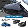 Door Mirror Cover For Ford Focus - Bull Horn Rearview Mirror Protective Cover Car Exterior Decoration Accessory Tool