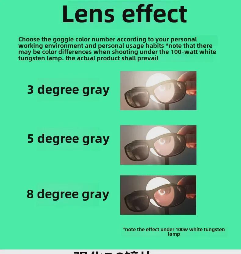 Schweißerbrille mit UV-Schutz gegen Laserstrahlen – Blendfreie Argon-Lichtbogenschutzausrüstung