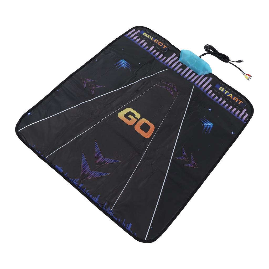 Single Person Dance Mat Remote Control High Definiition PC TV AV Cable Musical Dancing Mat for