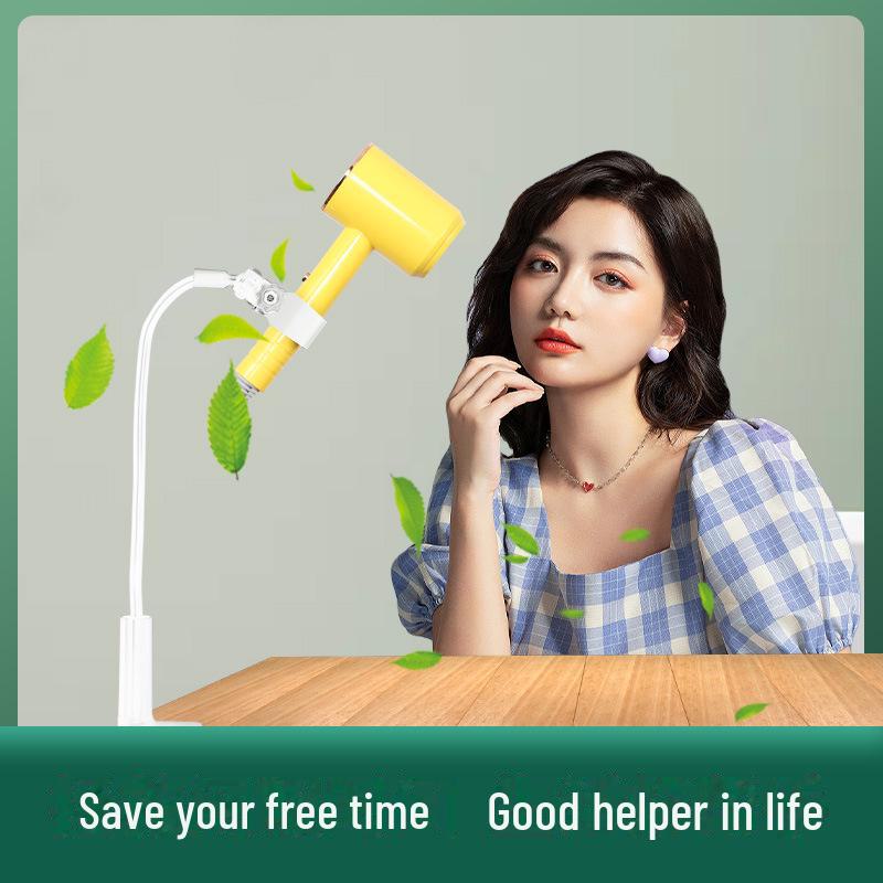 Вращающийся фен для волос без помощи рук и подставка для груминга домашних животных clip bracket 80cm белый 1363₽