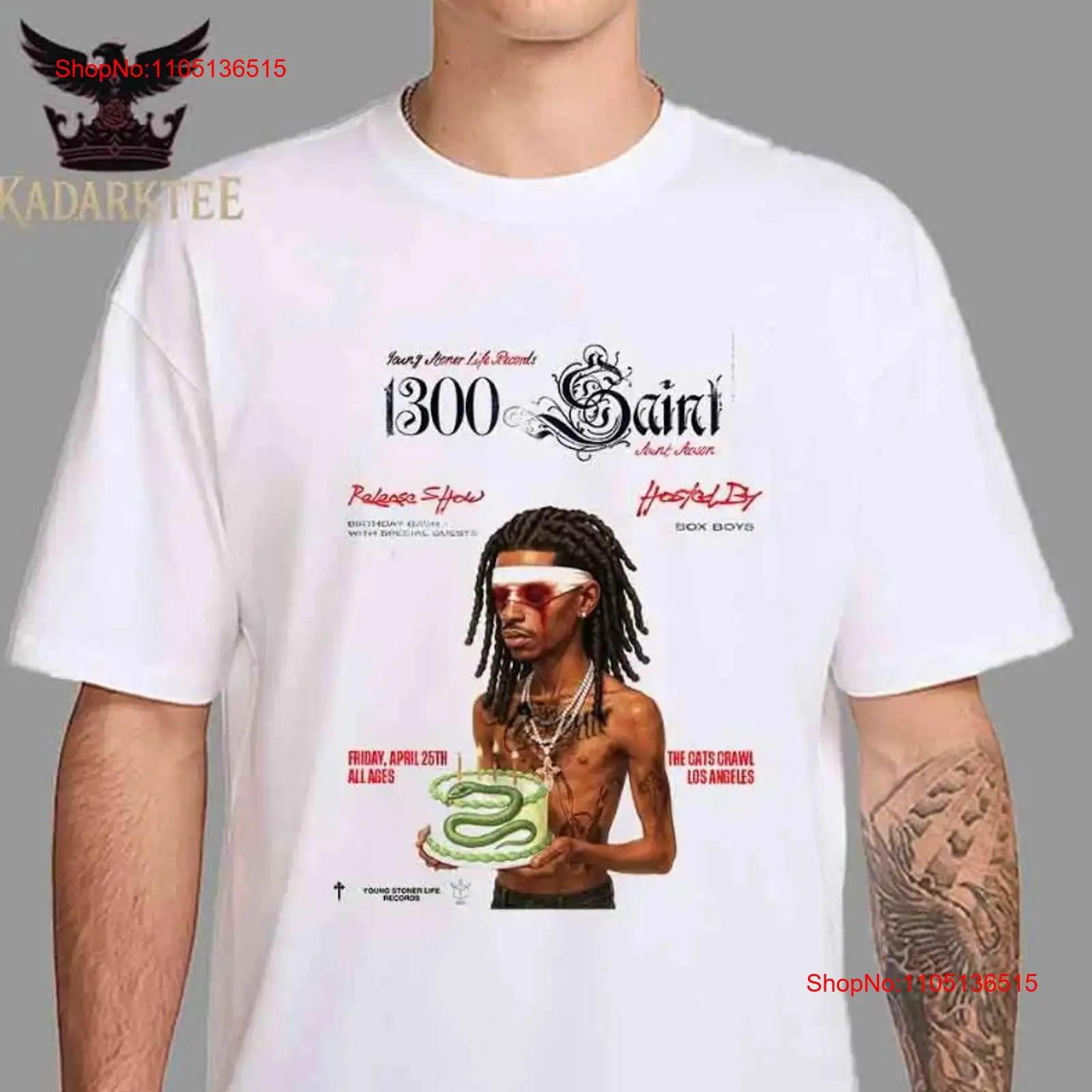 

1300 Saint Live In Los Angeles 2025 The Cats Crawl On April 25Th T Shirt vintage Washed Comfortable homme graphic Slightly 5XL різнокольоровий