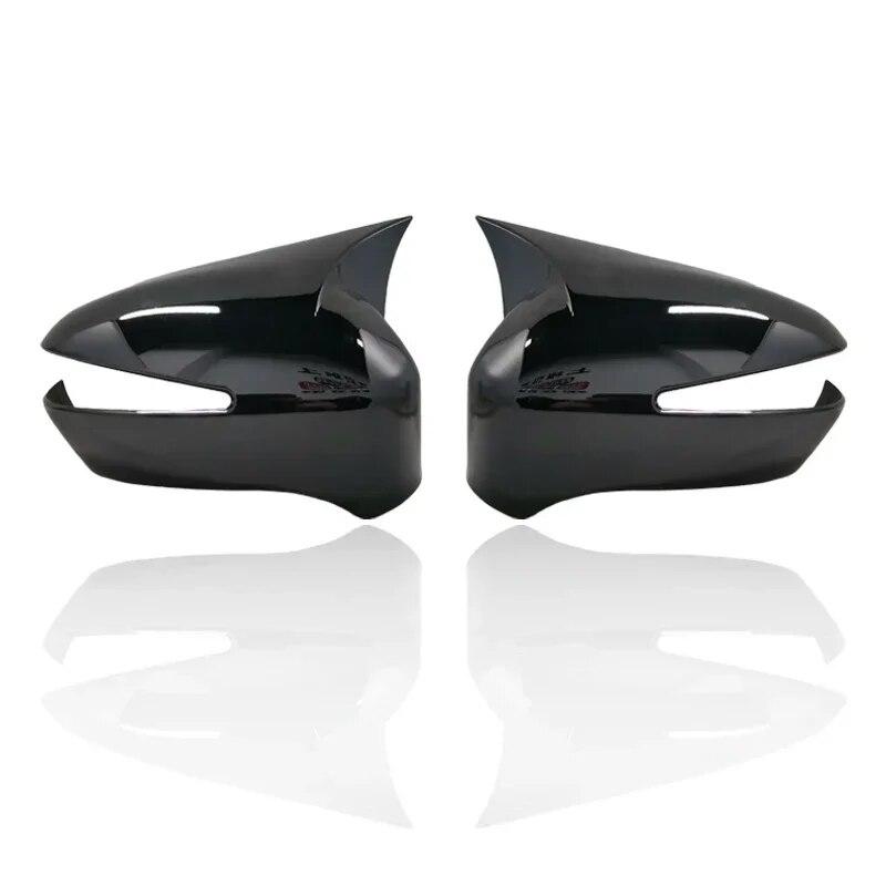 

Mirror Cover For Honda Civic FD6 2006 2007 2008 2009 2010 2011 2012 Accessory Bright Black Case CAR Shield Black One Pair