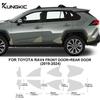 KUIC for Toyota Rav4 -2024 Car Door Triangle Protective Film PPF TPU Refit Door Sills Sticker Transparent 8.5mil Precut