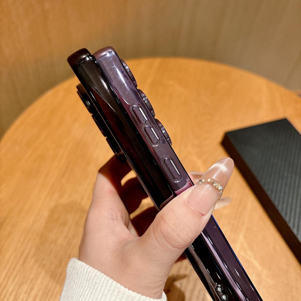 KEYSION Magnetic Plating Transparent Case for MagSafe for Samsung Galaxy S26 Ultra 5G S26+ Shockproof Lens Protector Phone Cover
