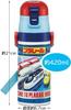Skater Wasser 420ml oder 350ml Plarail Kleine Edelstahl Sport-Wasserflasche Kinderflasche, 2-Wege, (Direktes Trinken) (Bechertrinken), 23, Jungen