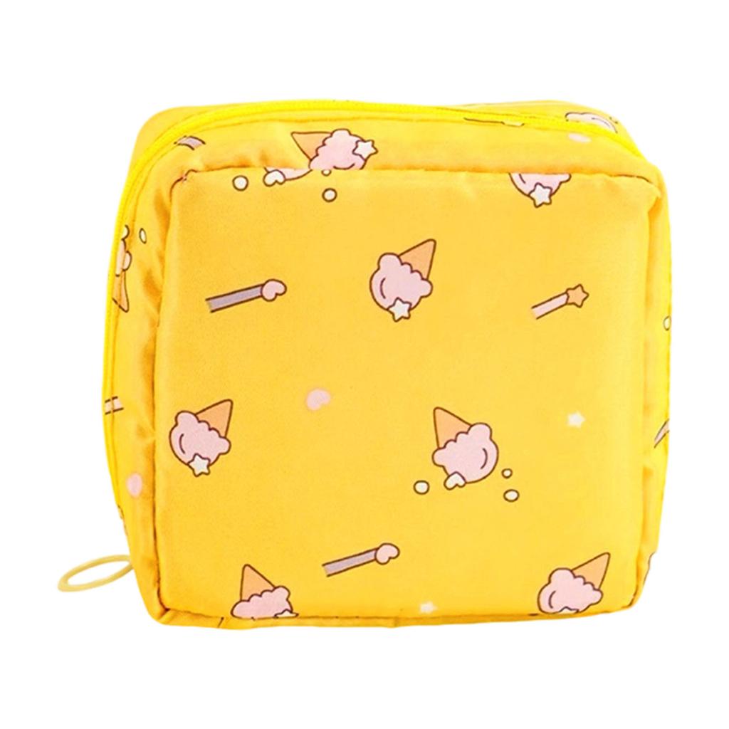 Přenosné pouzdro na dámskou hygienu Pohodlné pouzdro na hygienické vložky pro diskrétní uložení dámských hygienických potřeb