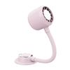 Multifunctional Magnetic Fan With Light USB Rechargeable Fan Outdoor Rotatable Fan Cooling Travel Hand Fans Desktop Phone Stand