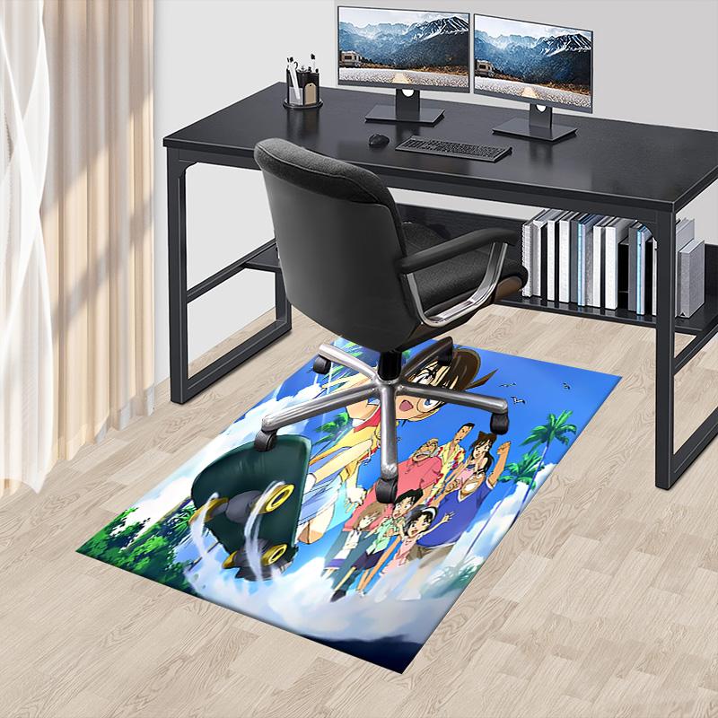 1pc Detective Conan Mystery Carpet for Playroom Bedroom Living Room Sofa Home Decor,kids Game Area Rug Non-slip Floor Mat Y72324