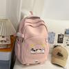 Cartoon Student Schoolbag Women's Lightweight Backpack