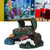 Aquarium Treasure Box Ornament   Cave Lifelike Resin Jewelry Box Decoration for Freshwater Saltwater
