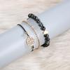 Fashion Personalized Jewelry Bracelet Set, Street Auction Popular Women'S Love Beaded Bracelet Three-Piece Set