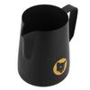 600ml Coffee Cup Mug Multi Purpose 304 Stainless Steel Milk Frothing Pitcher Black