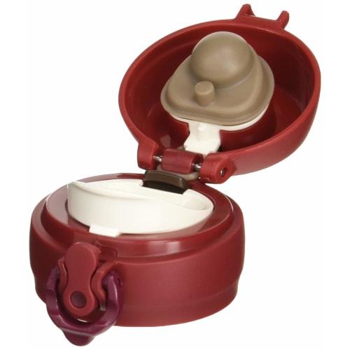 Thermos Replacement Part for JNL Portable Mug, Cap Unit with Spout and Gasket Set, Metallic Red (MTR)