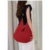 Borsa in Maglia Stile Coreano per Donna Borsa a Spalla Uncinetto Lavorazione a Rete Grande Capacità Borsa da Spiaggia Estiva Borsa a Mano Casual Quotidiana KTB