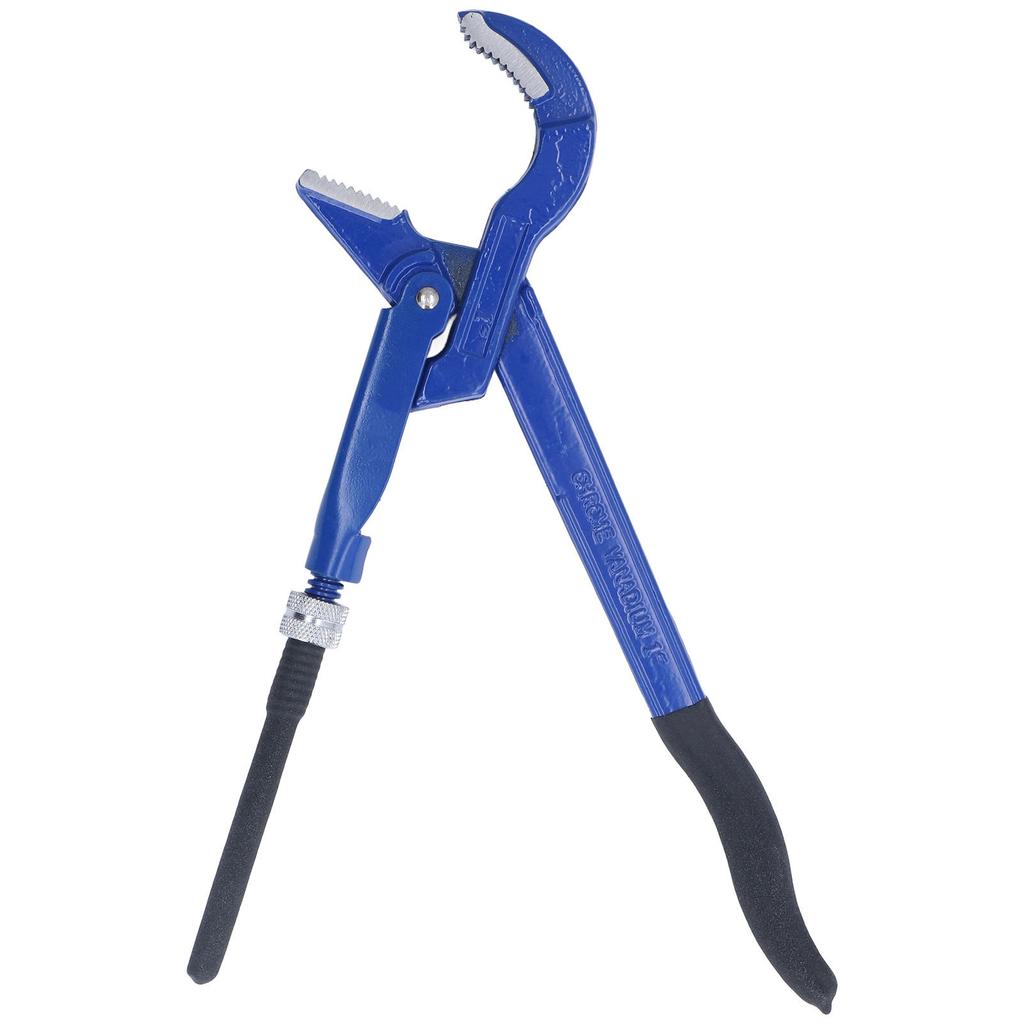 Pipe Wrench     45 Degrees  Bent Nose Pliers High Carbon Steel for Bathroom Plumbing Clamp