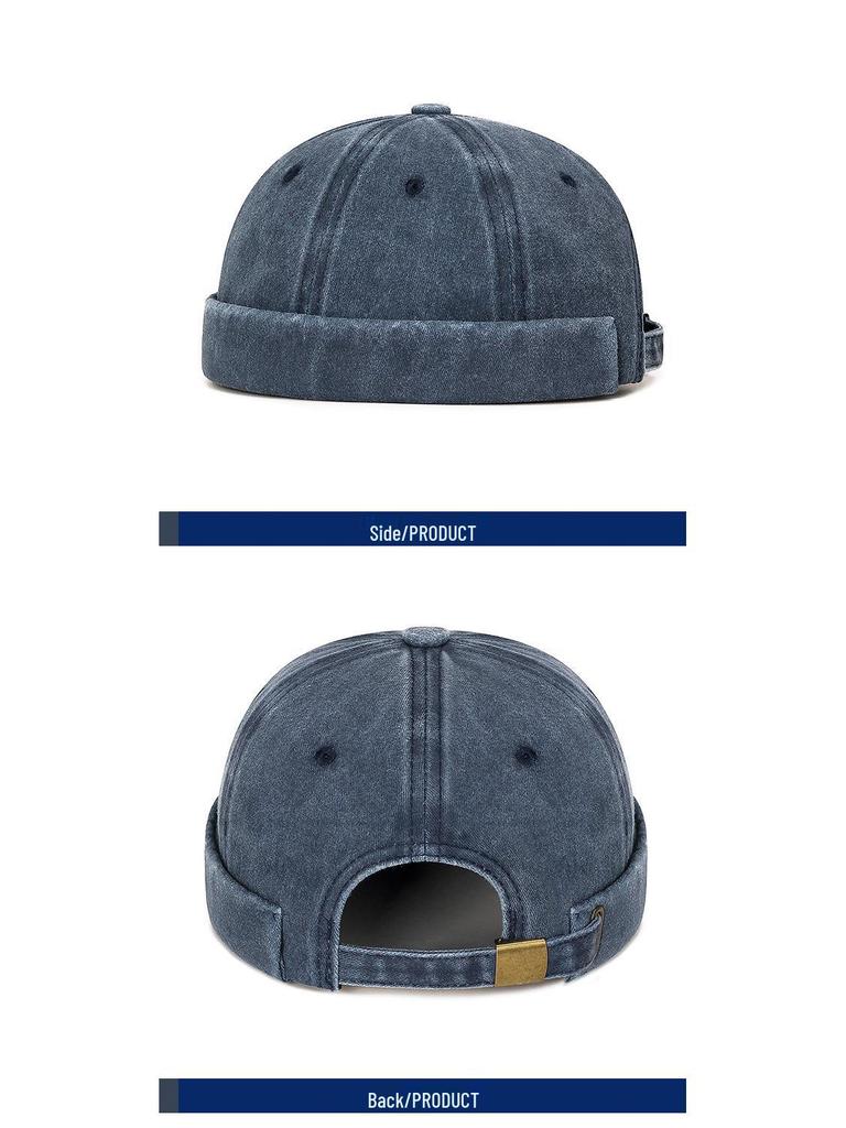 Autumn & Spring Soft Cotton Melon Hat: Versatile Streetwear for All Seasons