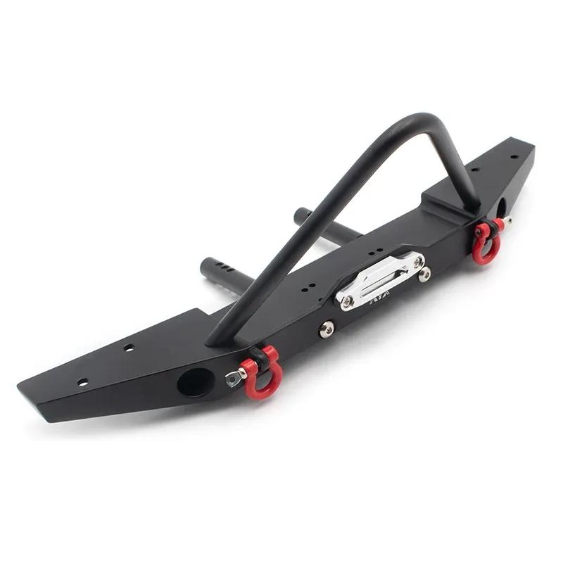 KYX Racing Aluminum Front Bumper Upgrades Parts Accessories for 1/10 RC Crawler Car Axial SCX10 II III PRO TRX4 TRX6 Gen8 Gen9