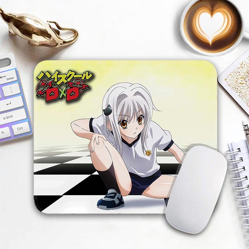 Anime Mouse Pad Small Gaming Mousepad DxD Hero Toujou Koneko Gamer Standard HD MousePads PC Compact Non-Slip Office Mousemat