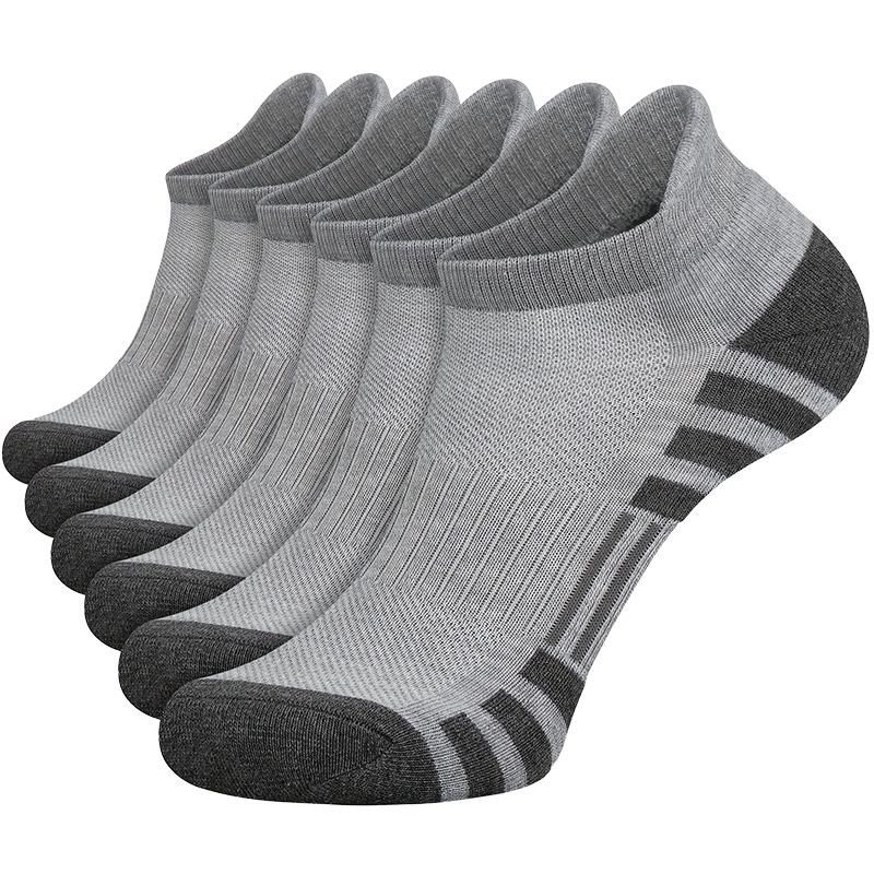 

12 Pairs Men s Mesh Breathable Sports Ear Lifting Socks All Season Solid Color Low Cut Casual Mens Short Tube Socks One Size