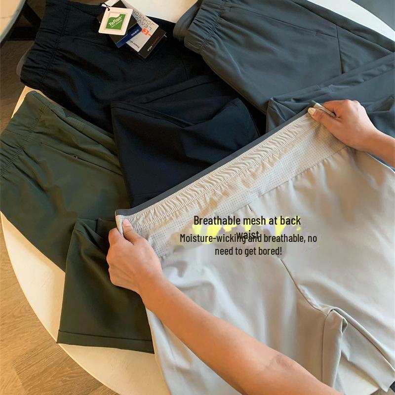 Premium Men's Quick-Dry Lightweight Breathable Hiking Trousers - Perfect for Spring and Summer