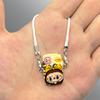 Dollhouse Mini Pendant Cartoon Camera Bow Knot Lanyard Accessory