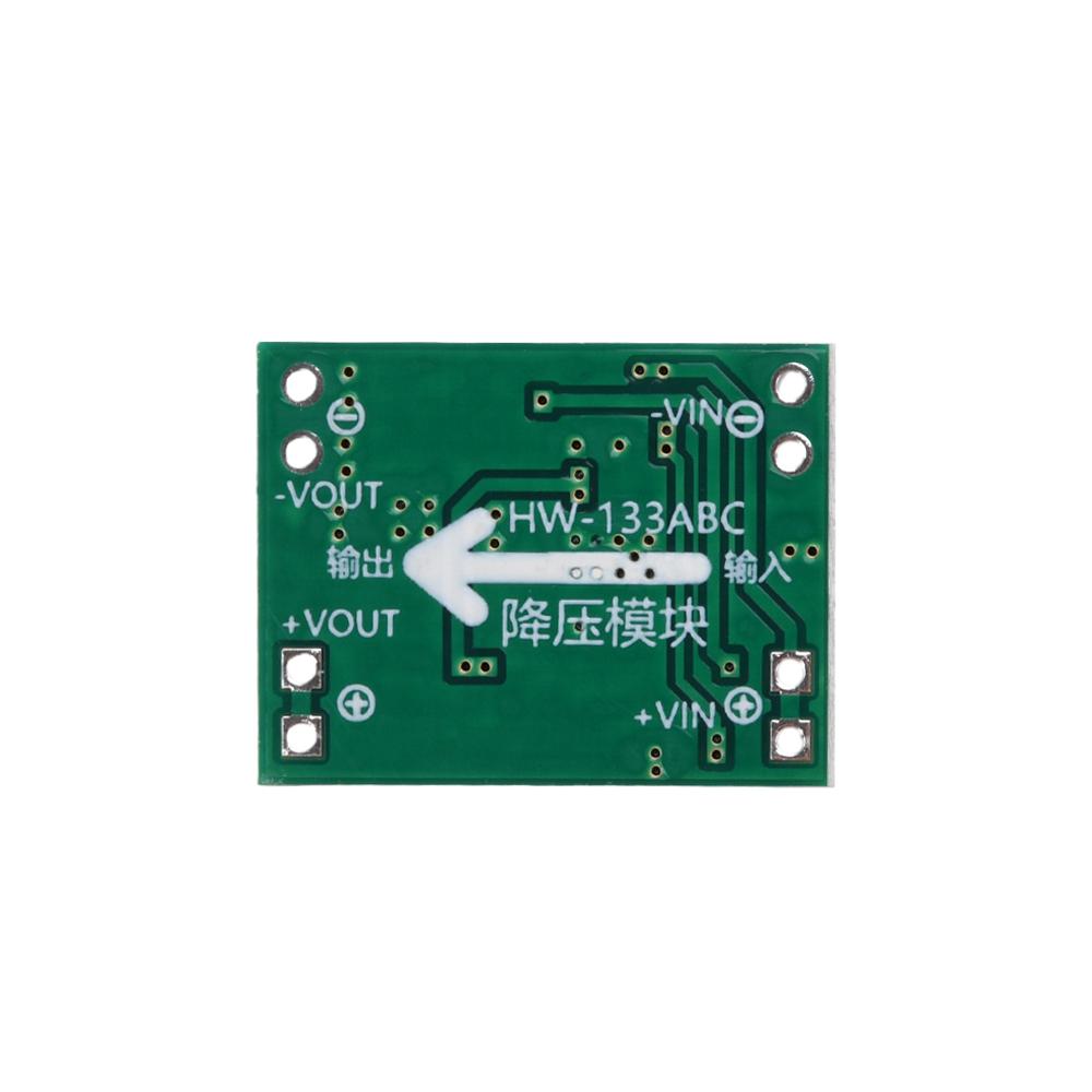 2Pcs Mini DC-DC Buck Converter 3A Power Supply Module 7V-28V to 5V Step-Down Power Module For Car/Monitor/Camera