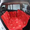 Dog Double-Layer Dirt-Resistant Car Seat Pad for Pets - Back Seat Cushion with Open Hole Design