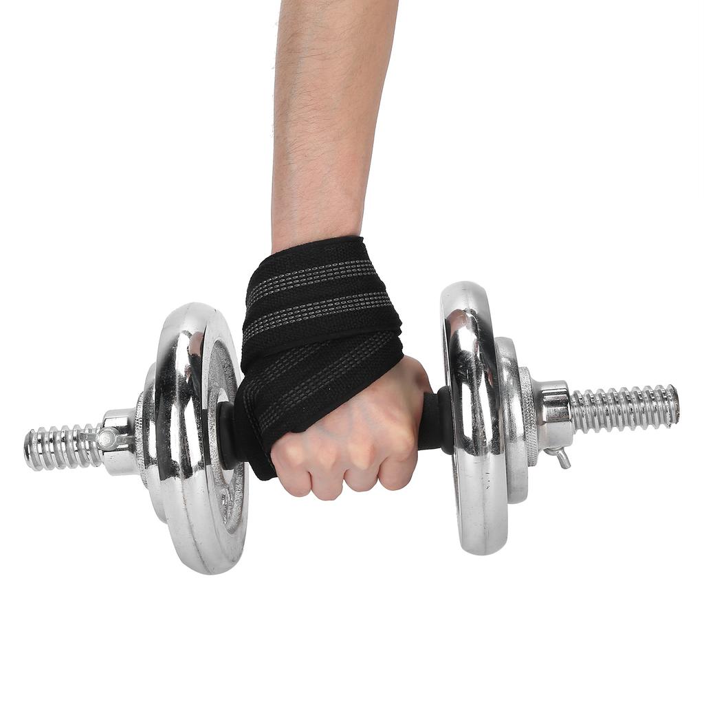 2pcs Wrist Guard Band AntiSlip Fitness Wrist Strap Breathable Lifting Hand Support Wrap